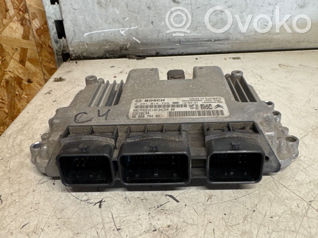 Engine control unit/module   9653958980,9665674480,0281014729