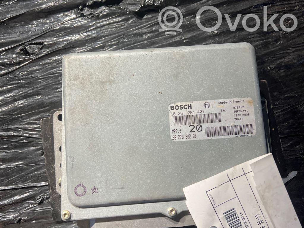 Peugeot 406 Engine control unit/module 