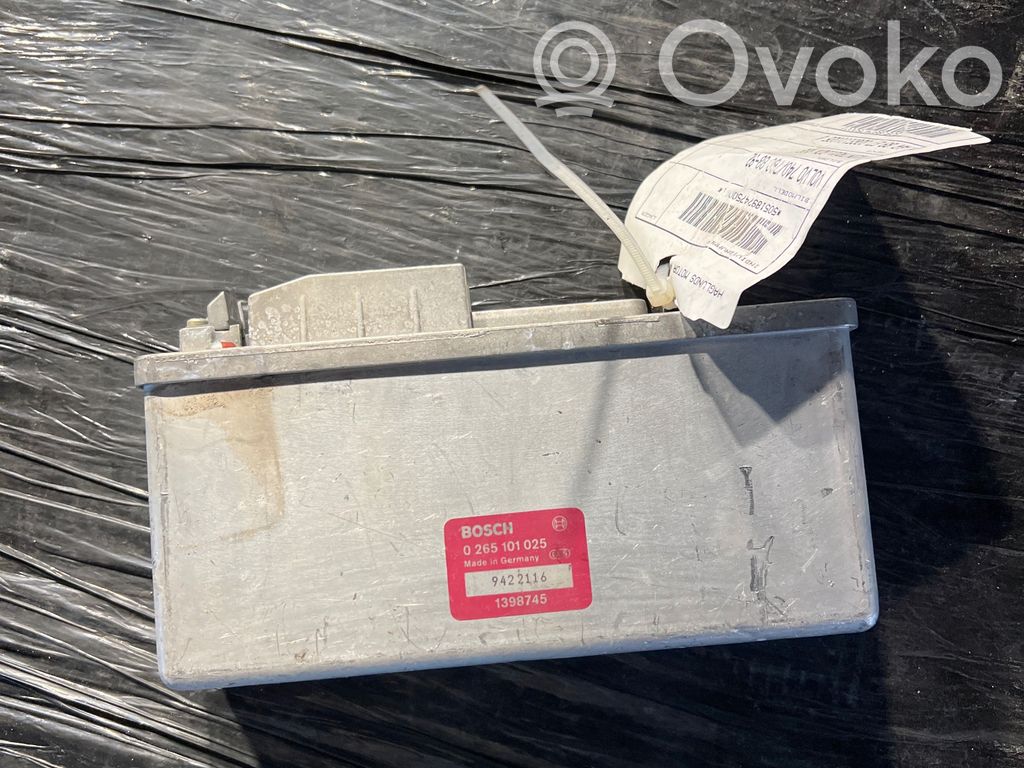 ABS control unit/module   0265101025,9422116,1398745