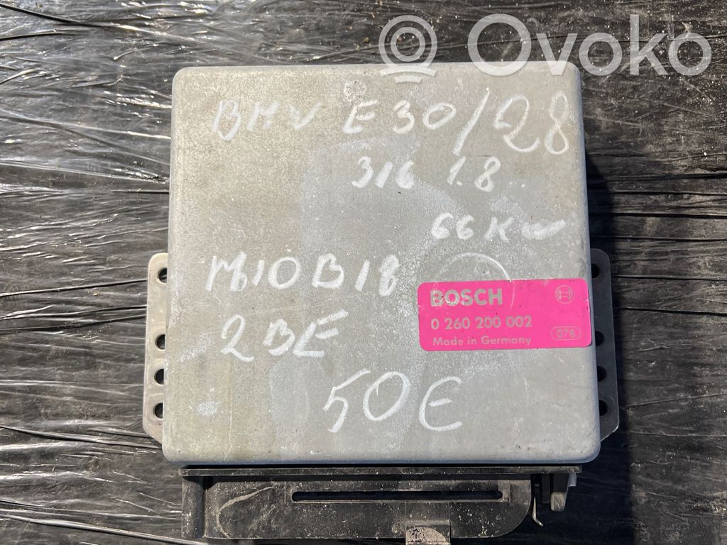 Engine control unit/module   0260200002