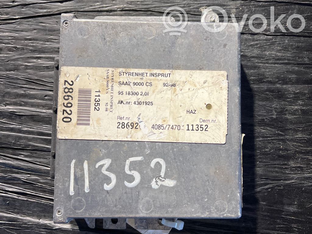 Saab 9000 CD Engine control unit/module 