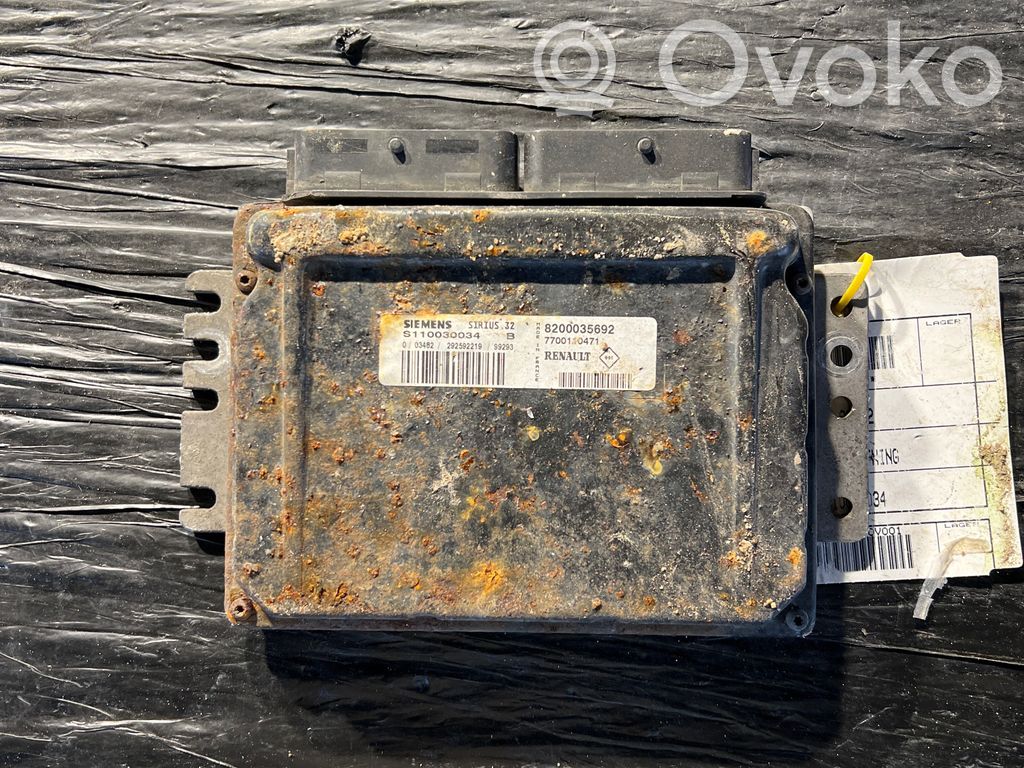 Renault Megane I Engine control unit/module 