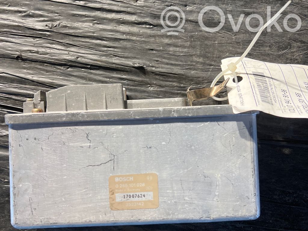 Engine control unit/module   0265101028,17007624,3523142