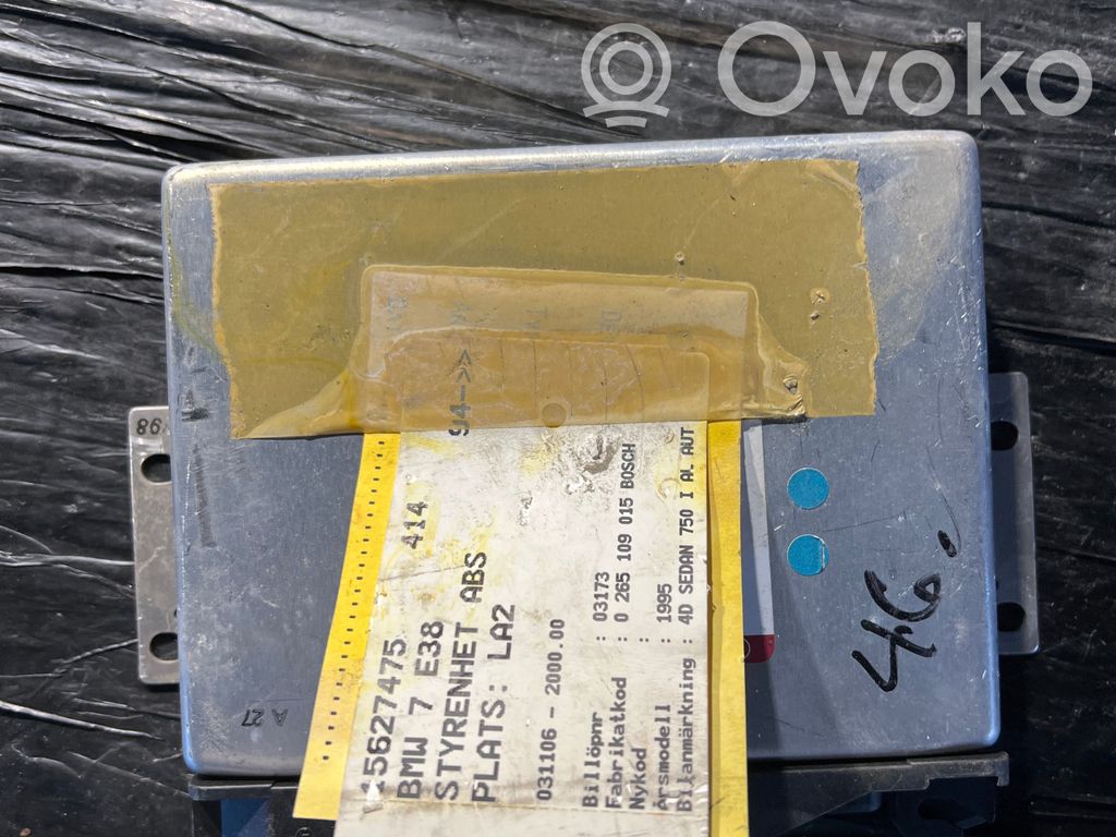 BMW 7 E38 Citu veidu vadības bloki / moduļi 