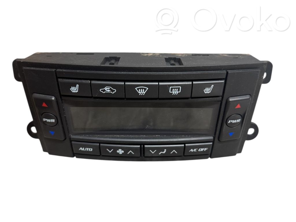 Cadillac CTS Climate control unit 