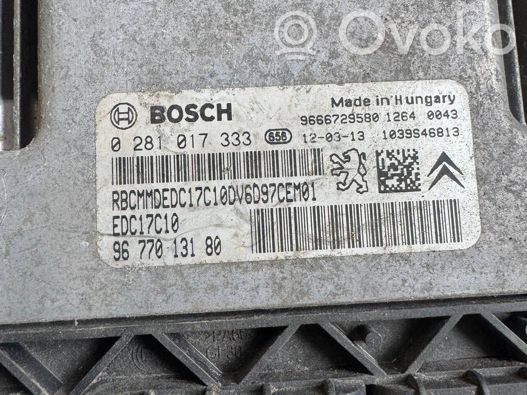 Engine control unit/module   9677013180