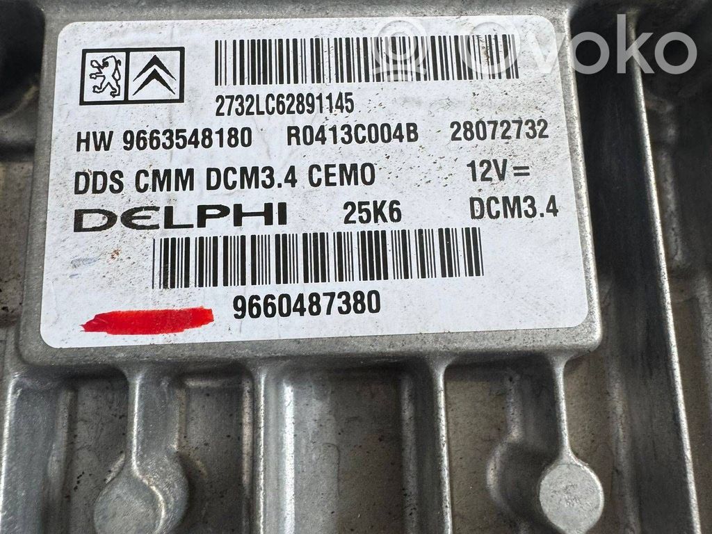 Citroen C5 Engine control unit/module 