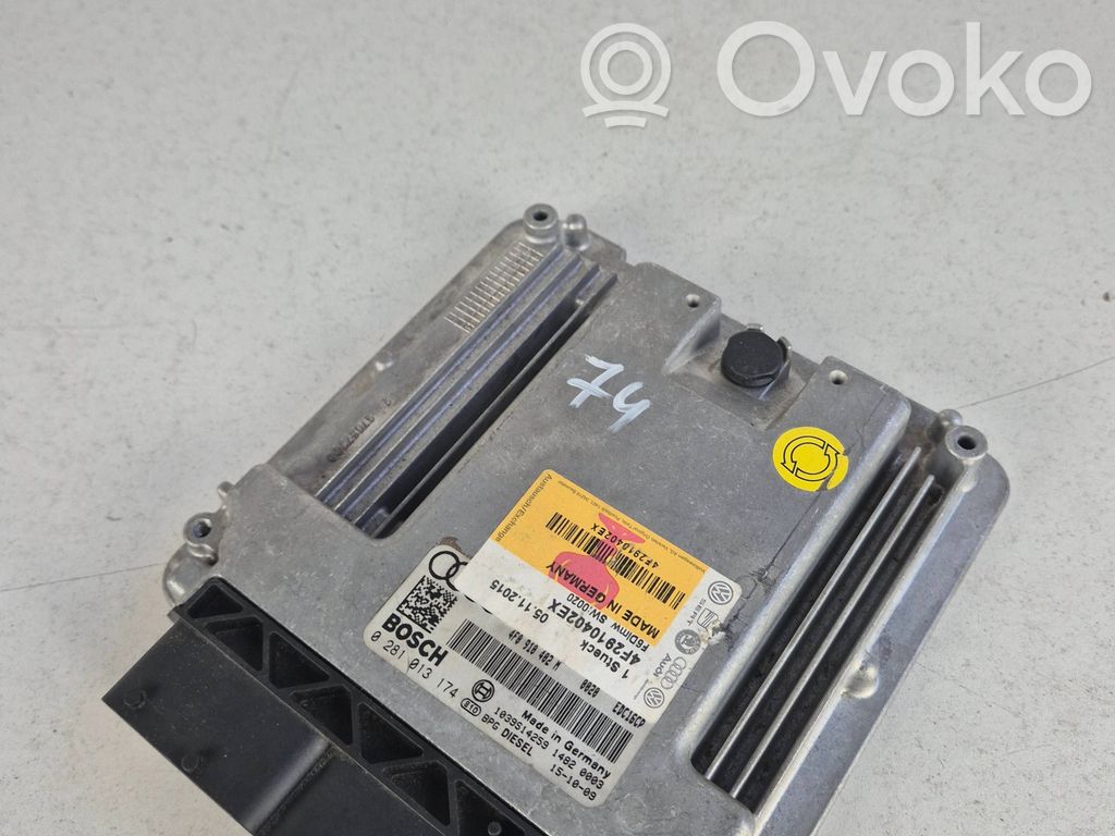 Audi A6 S6 C6 4F Engine control unit/module 