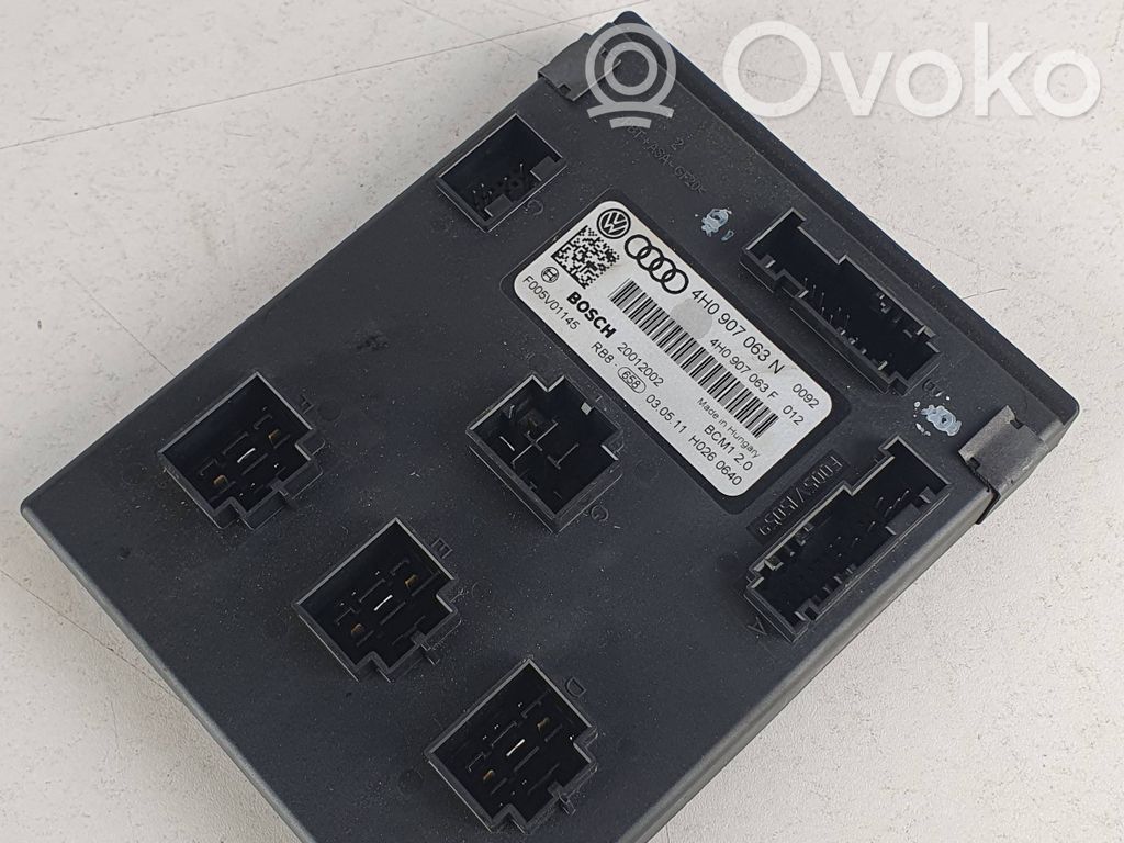 Module confort   4H0907063N,F005V01145,4H0907063F,20012002