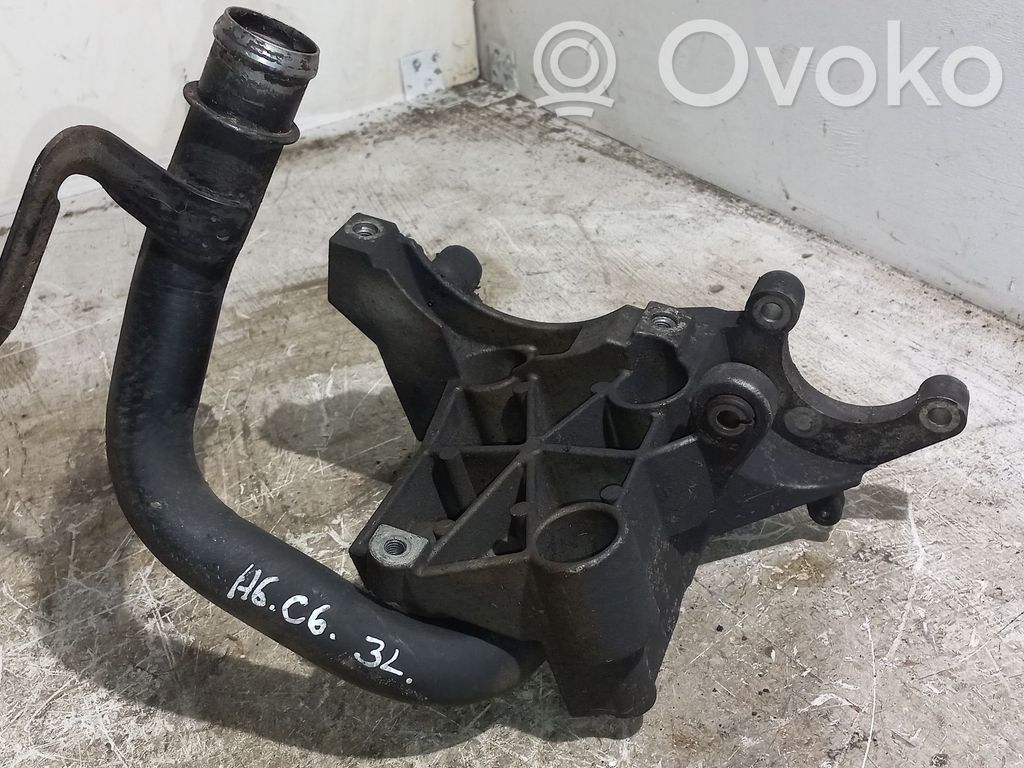 Audi A6 S6 C6 4F Power steering pump mounting bracket 