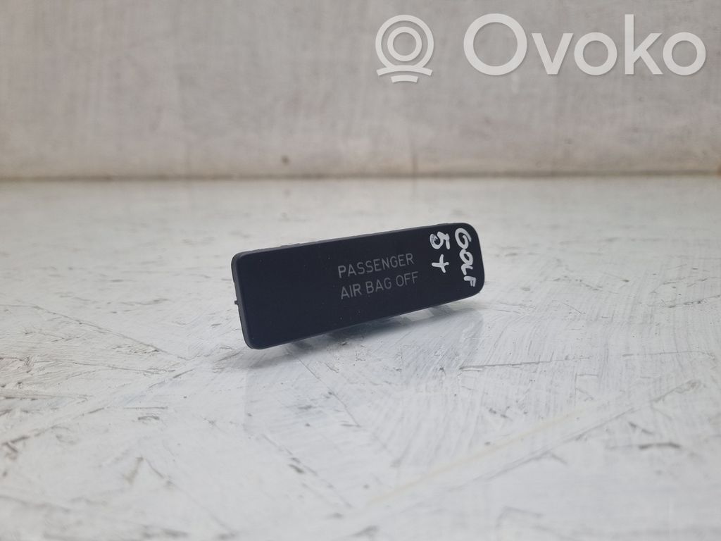 Volkswagen Golf Plus Interruptor de encendido/apagado del airbag de pasajero 
