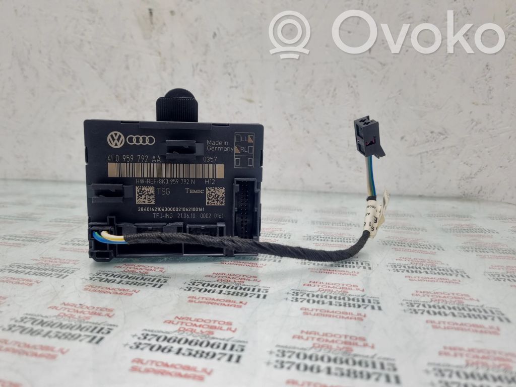 Audi A6 S6 C6 4F Door control unit/module 