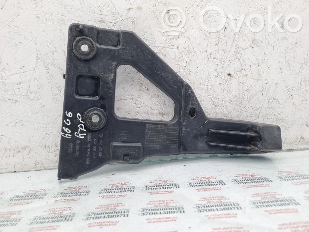 Audi A6 S6 C6 4F Front bumper mounting bracket 