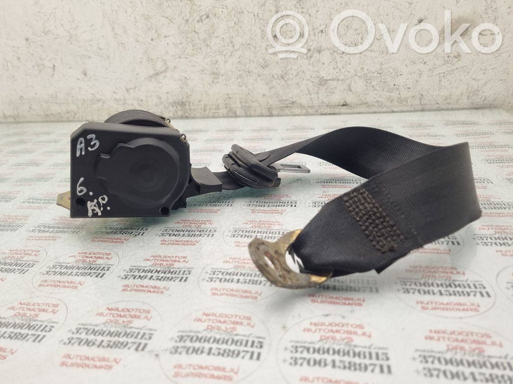 Audi A3 S3 8L Cinturón trasero 