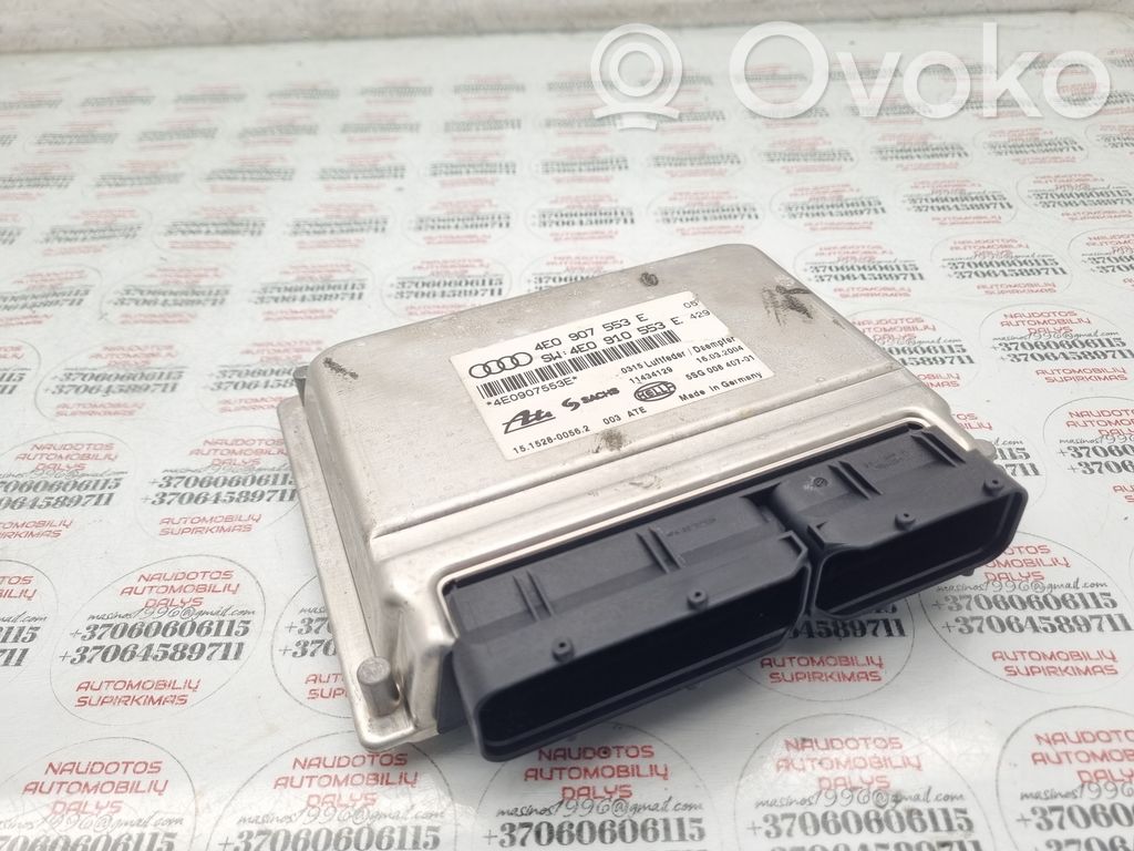 Module de commande suspension   4E0907553E
