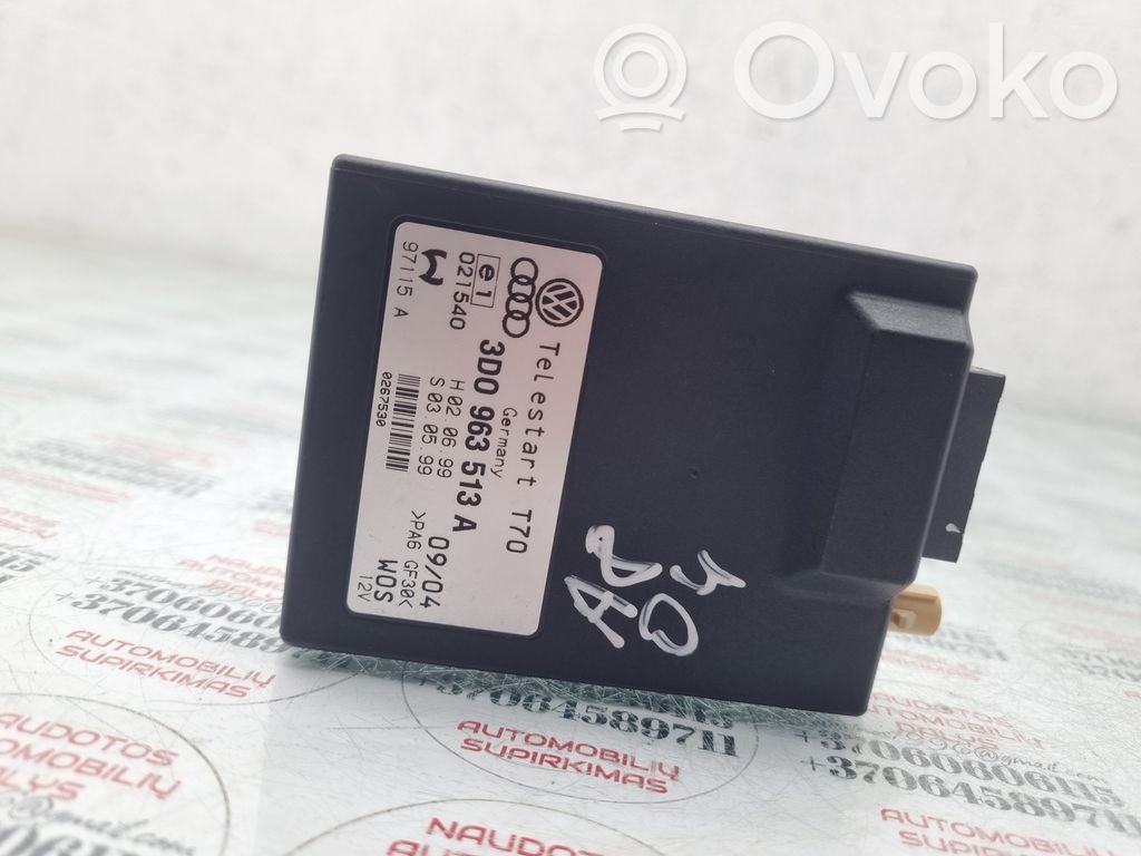 Unité de commande chauffage Webasto   3D0963513A