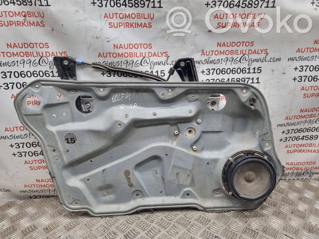 Volkswagen Golf IV Mechanizm podnoszenia szyby przedniej bez silnika 