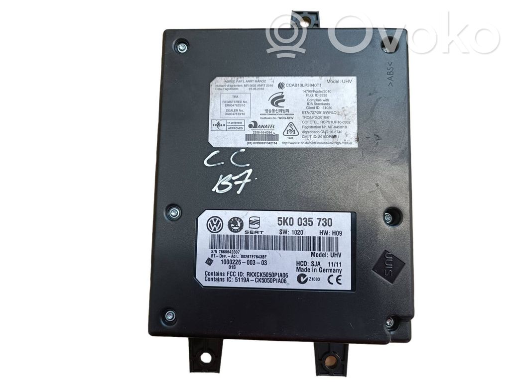Skoda Octavia Mk2 (1Z) Bluetooth modulis 