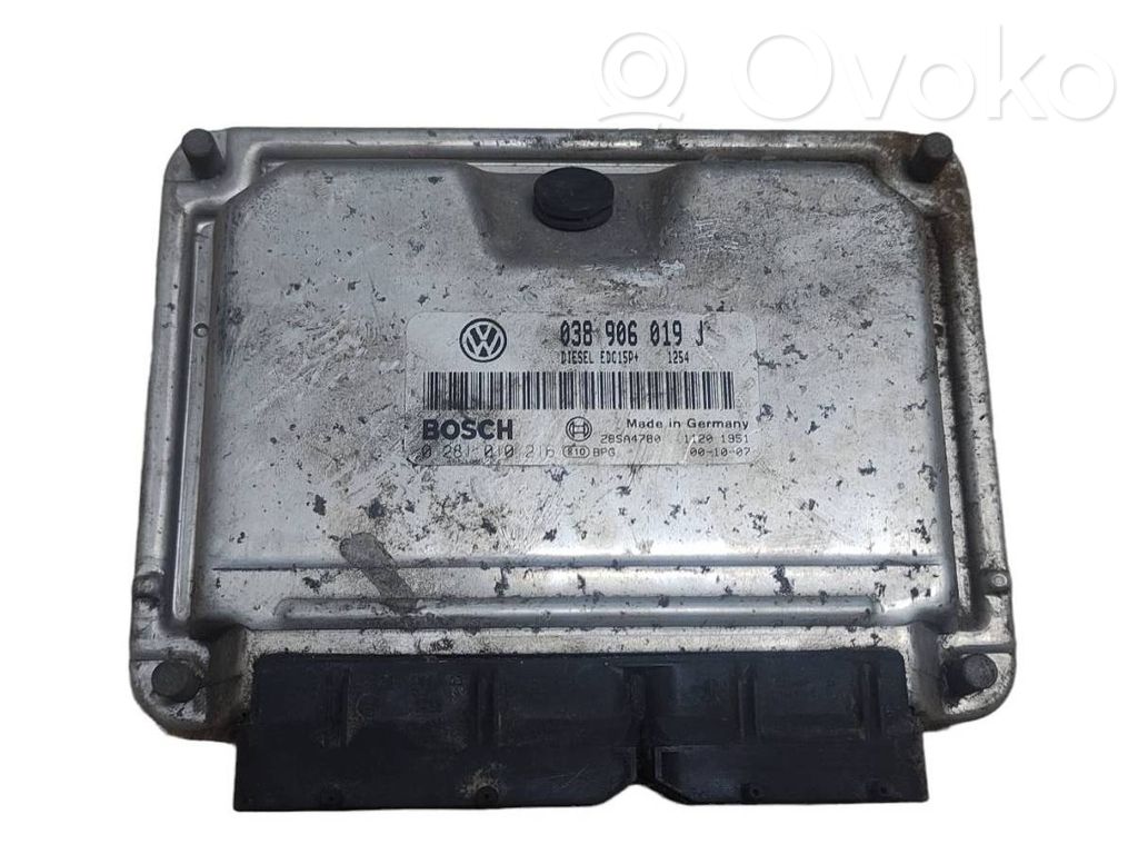 Engine control unit/module   038906019J,28SA4780