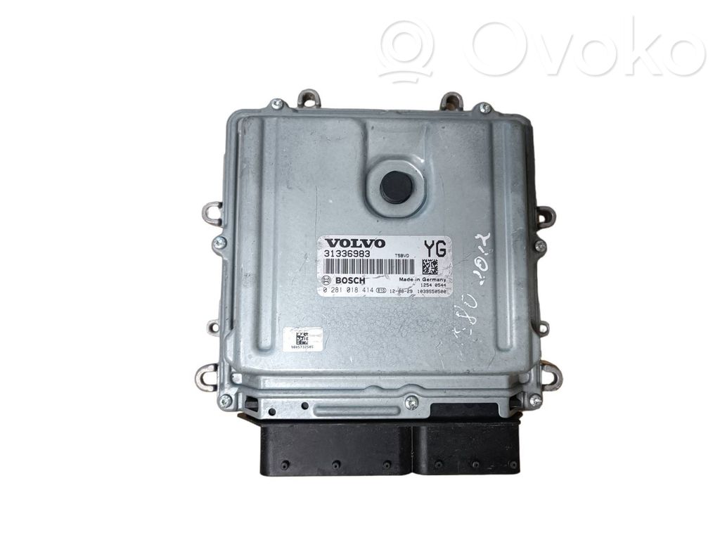 Engine control unit/module   31336983,0281018414,1039S50500