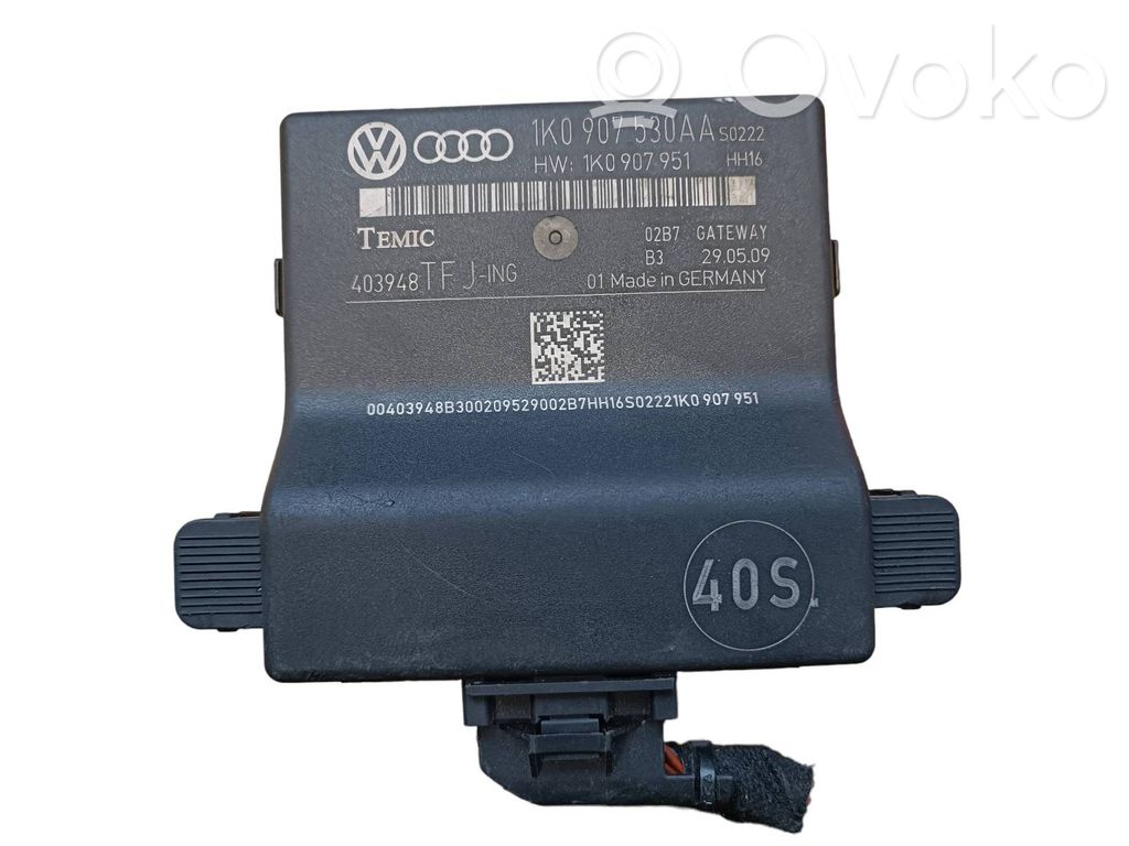 Skoda Octavia Mk2 (1Z) Gateway control module 
