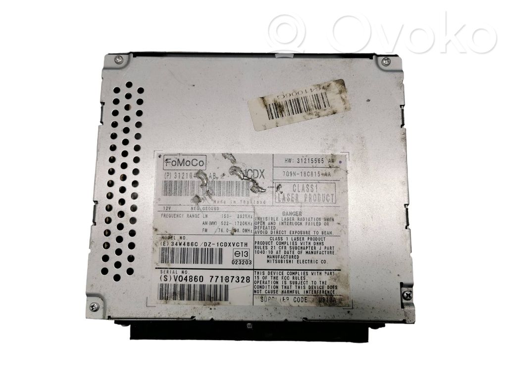 Volvo XC70 Stacja multimedialna GPS / CD / DVD 