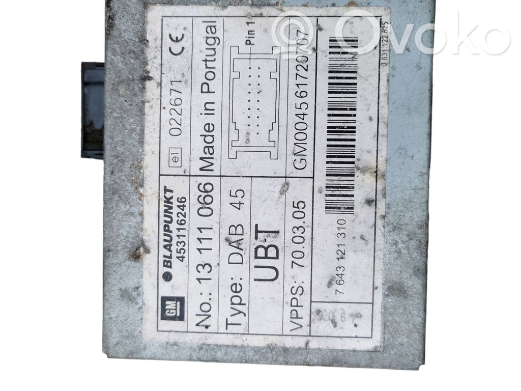 Opel Vectra C Antenos valdymo blokas 