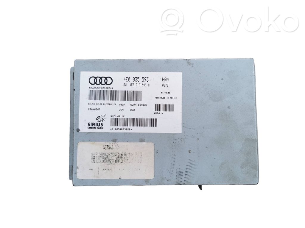 Audi Q7 4L Bedieneinheit Controller Multimedia 