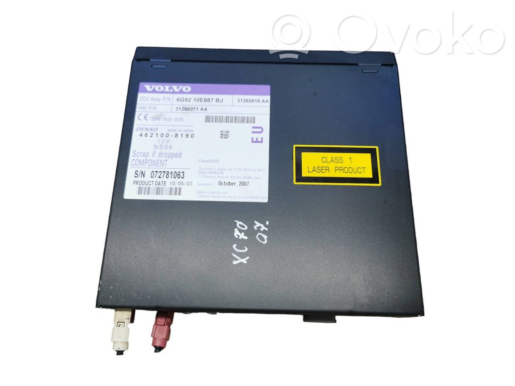 Volvo XC70 Stacja multimedialna GPS / CD / DVD 