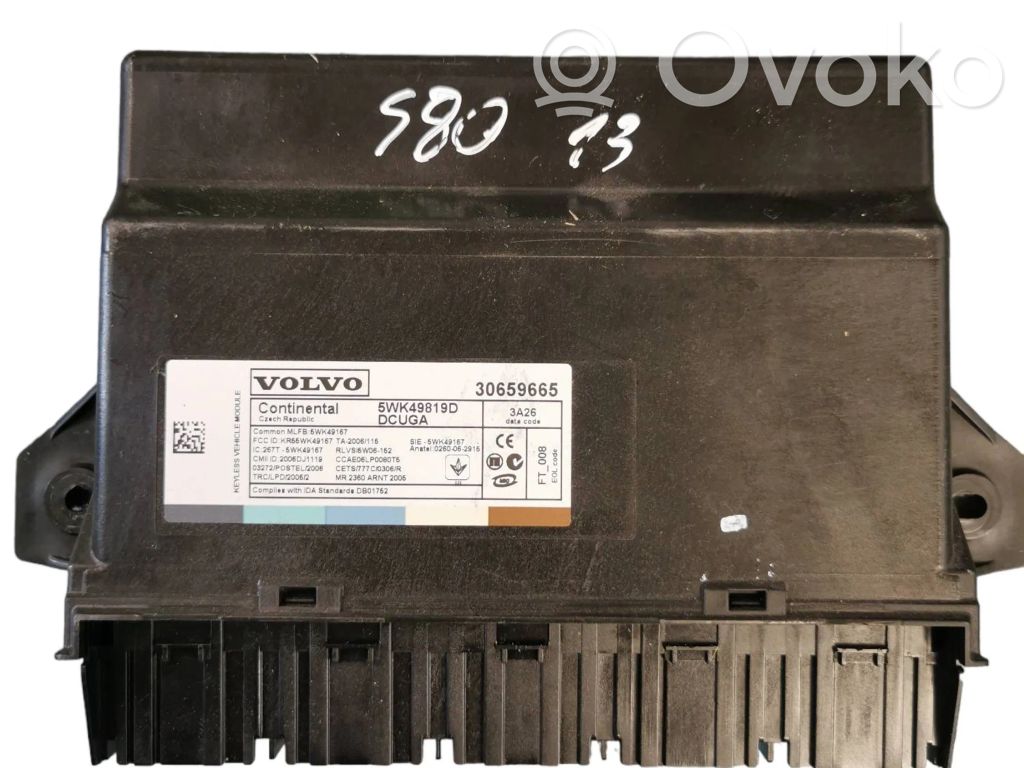 Volvo S80 Mukavuusmoduuli 