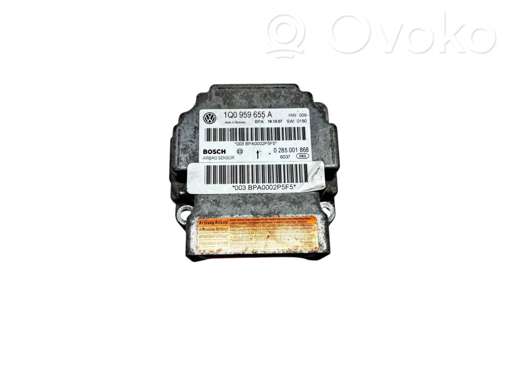 Volkswagen Eos Airbag control unit/module 