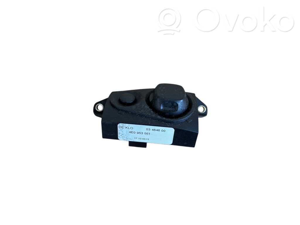 Audi A8 S8 D5 Steering wheel adjustment switch 