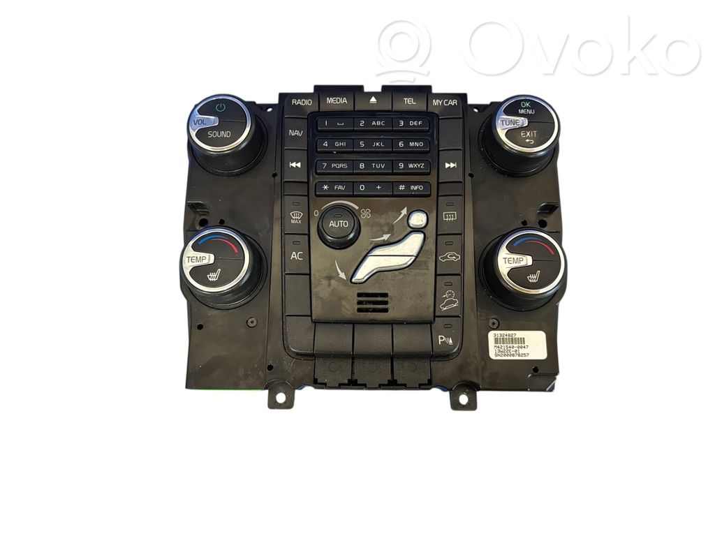 Climate control unit   31324827,13W22E01,M4215400047,SN2000878257