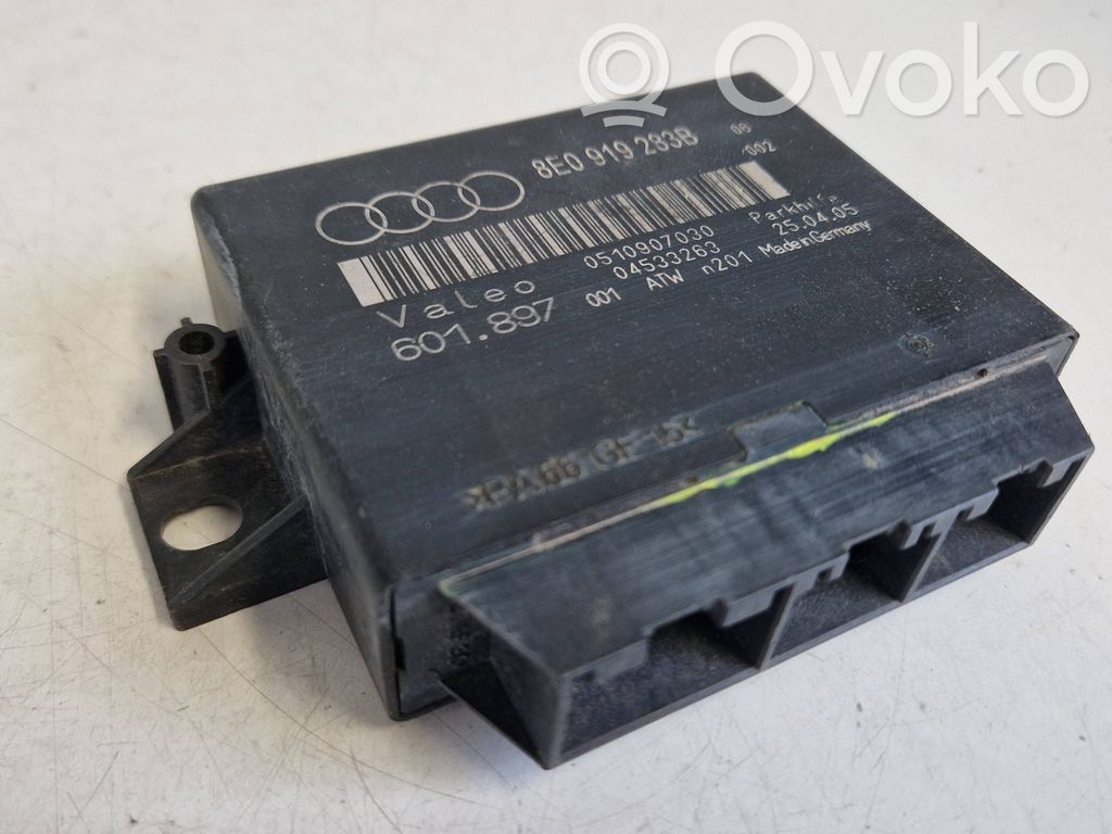 Audi A6 S6 C6 4F Unité de commande, module PDC aide au stationnement 