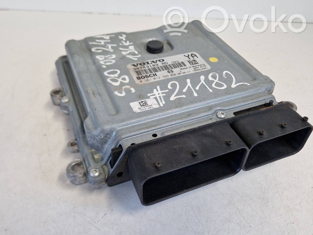 Engine control unit/module   30743103,1039S13371,0281012765