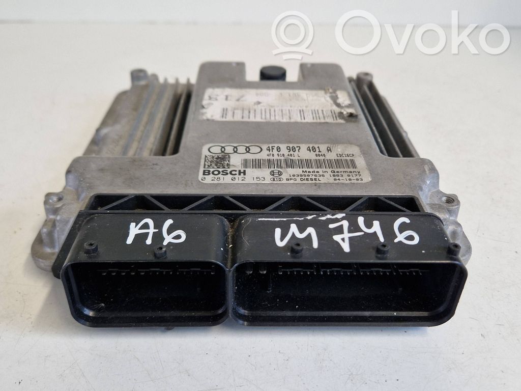 Audi A6 S6 C6 4F Engine control unit/module 