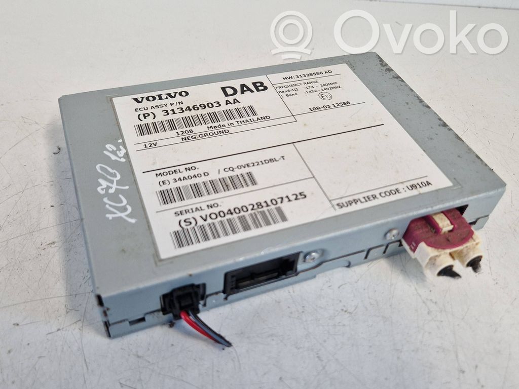Volvo XC70 Moduł / Sterownik anteny 
