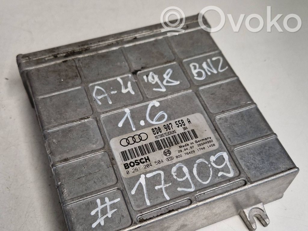 Audi A4 S4 B5 8D Unidad de control/módulo del motor 