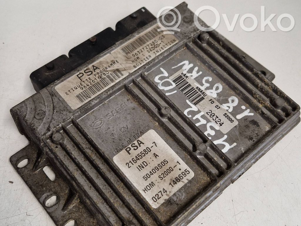 Citroen Xsara Picasso Engine control unit/module 