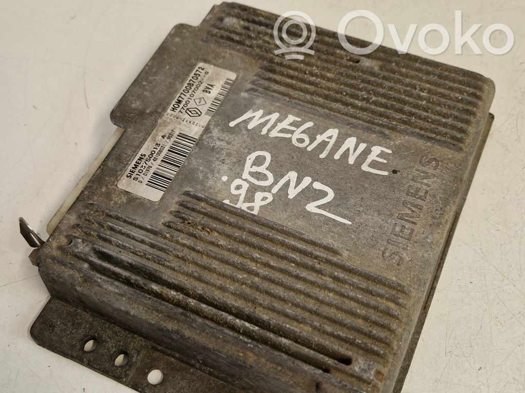 Engine control unit/module   7700870572,7700107002,S103750013