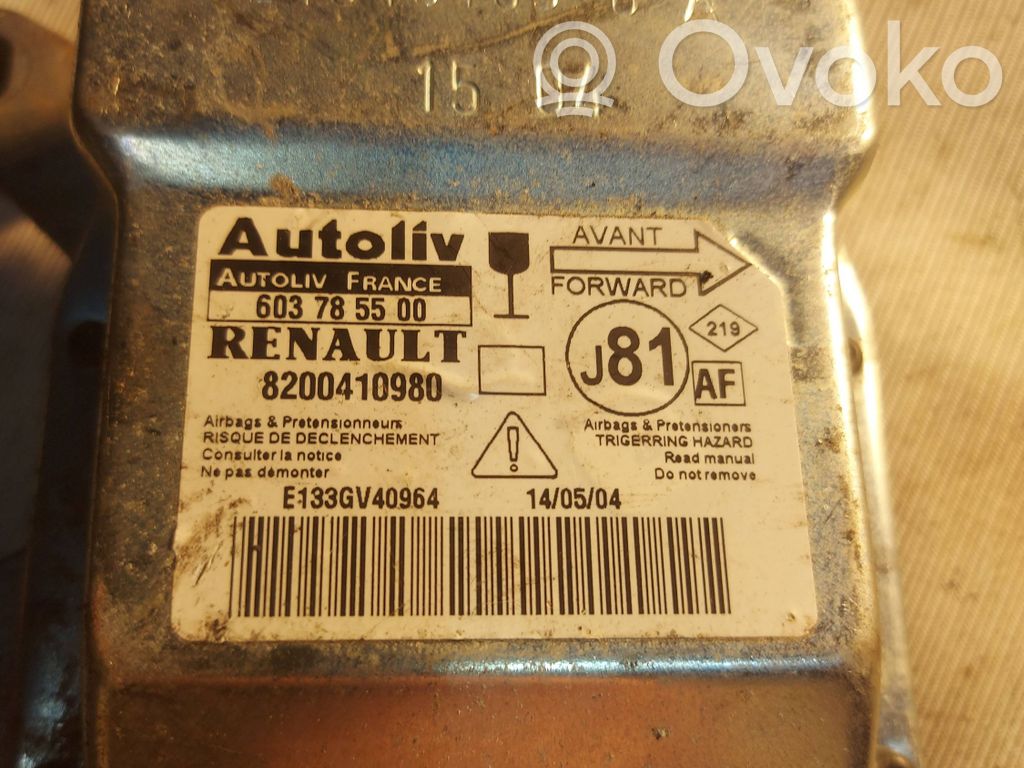 Renault Espace -  Grand espace IV Airbag control unit/module 
