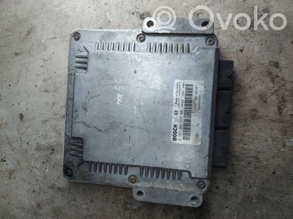 Engine control unit/module   8200239684,7700104407,0281001999,7700114854,8200095448,8200232309,8200771821