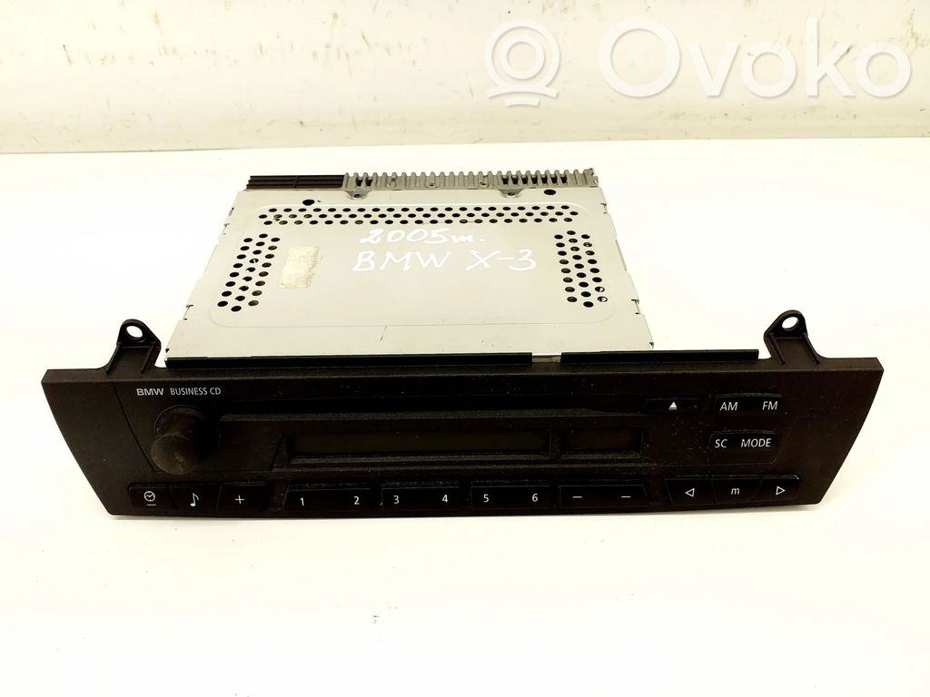 BMW X3 E83 Radio/CD/DVD/GPS-pääyksikkö 