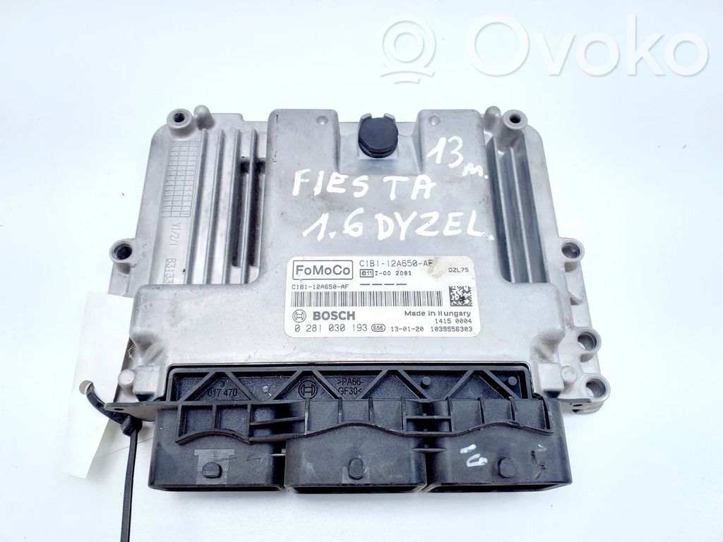 Ford Fiesta Engine control unit/module 