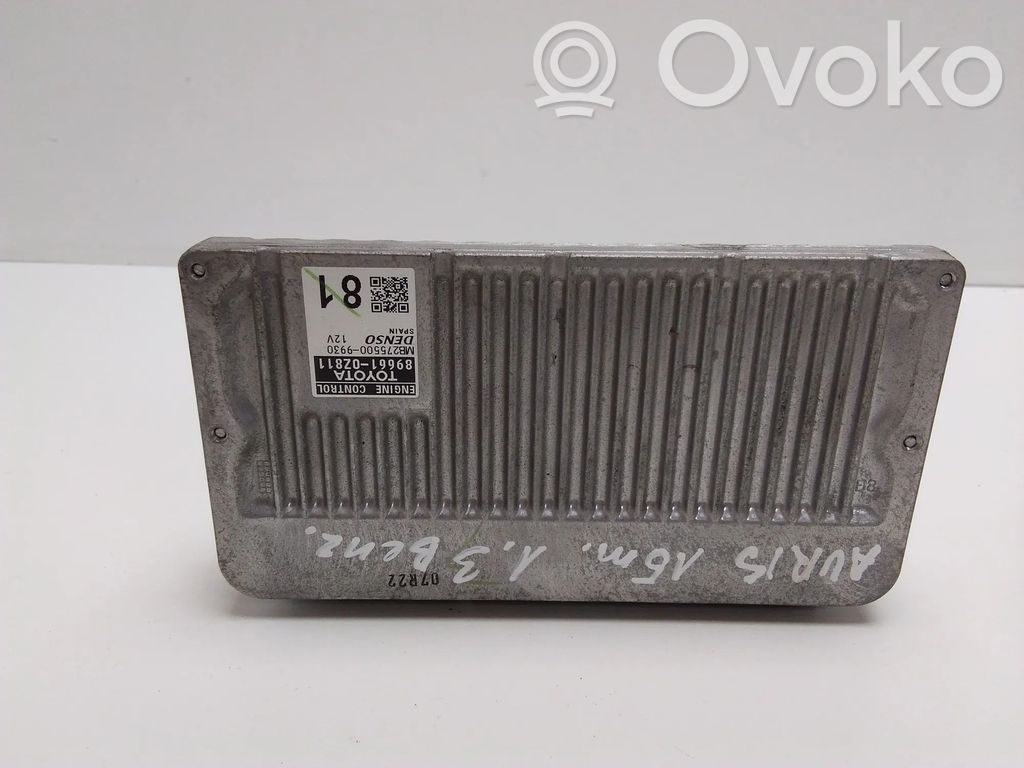 Toyota Auris E180 Motorsteuergerät/-modul 