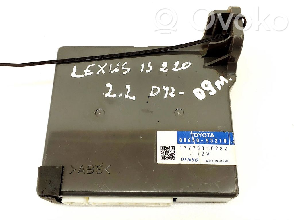 Lexus IS 220D-250-350 Panel klimatyzacji 
