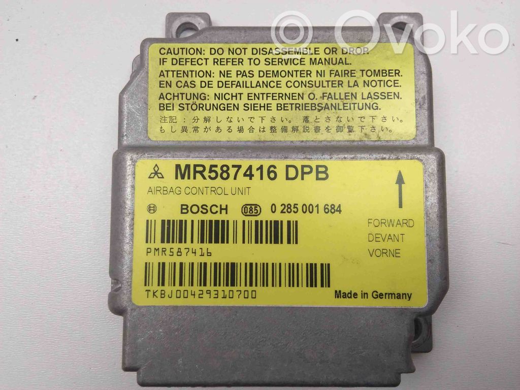 Mitsubishi Colt Sterownik / Moduł Airbag 