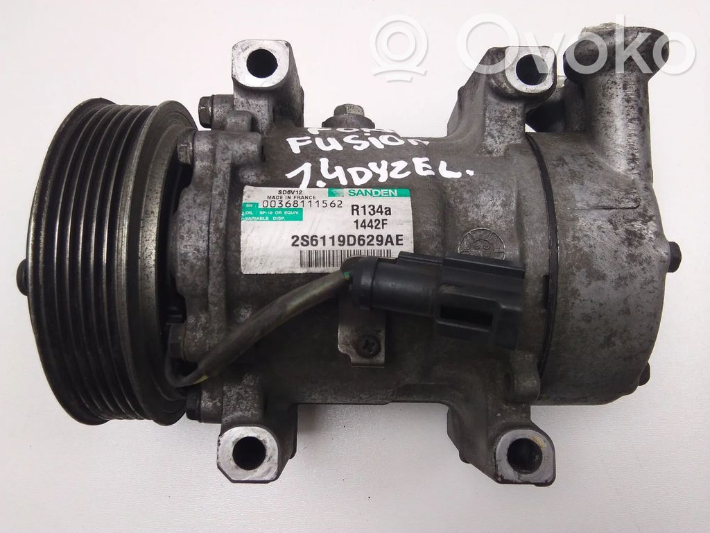 Ford Fusion Kompresor / Sprężarka klimatyzacji A/C 