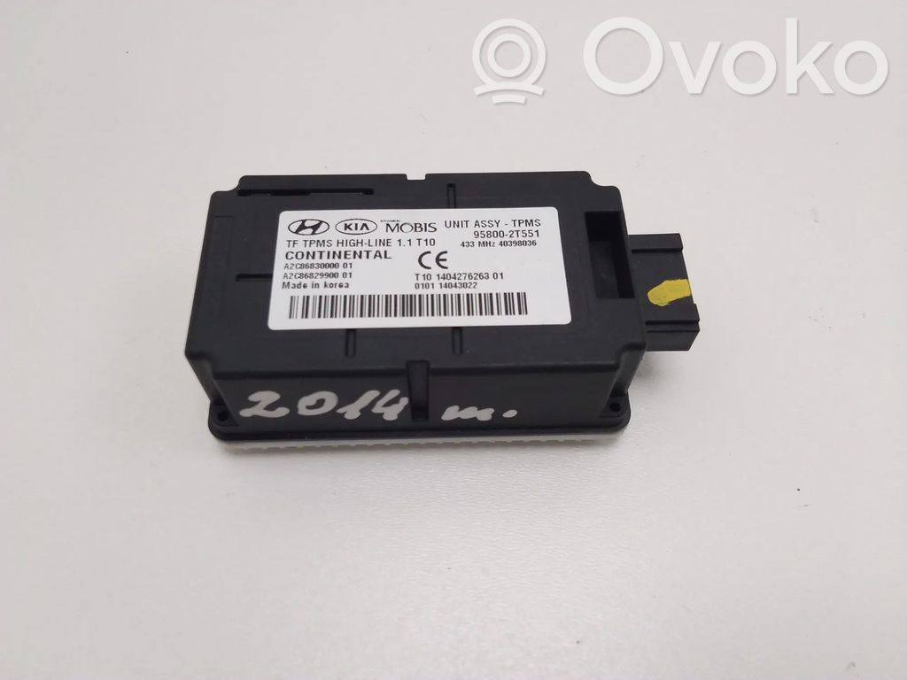 KIA Optima Module de pression des pneus 