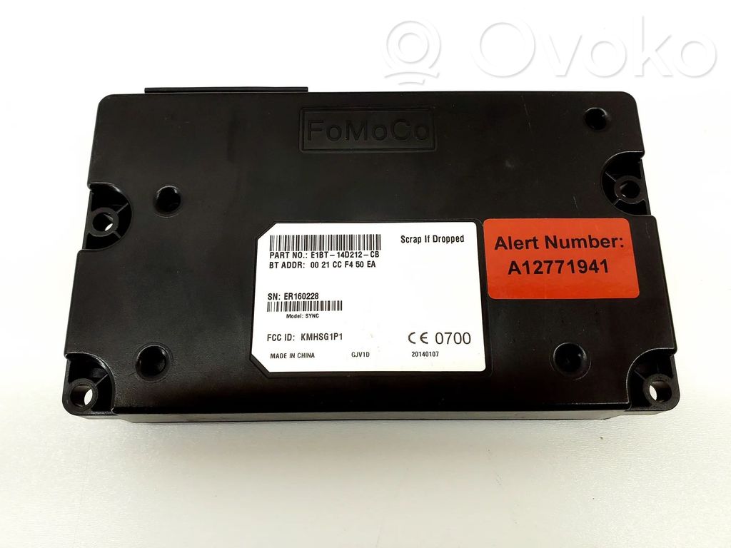 Ford Ecosport Bluetooth control unit module 